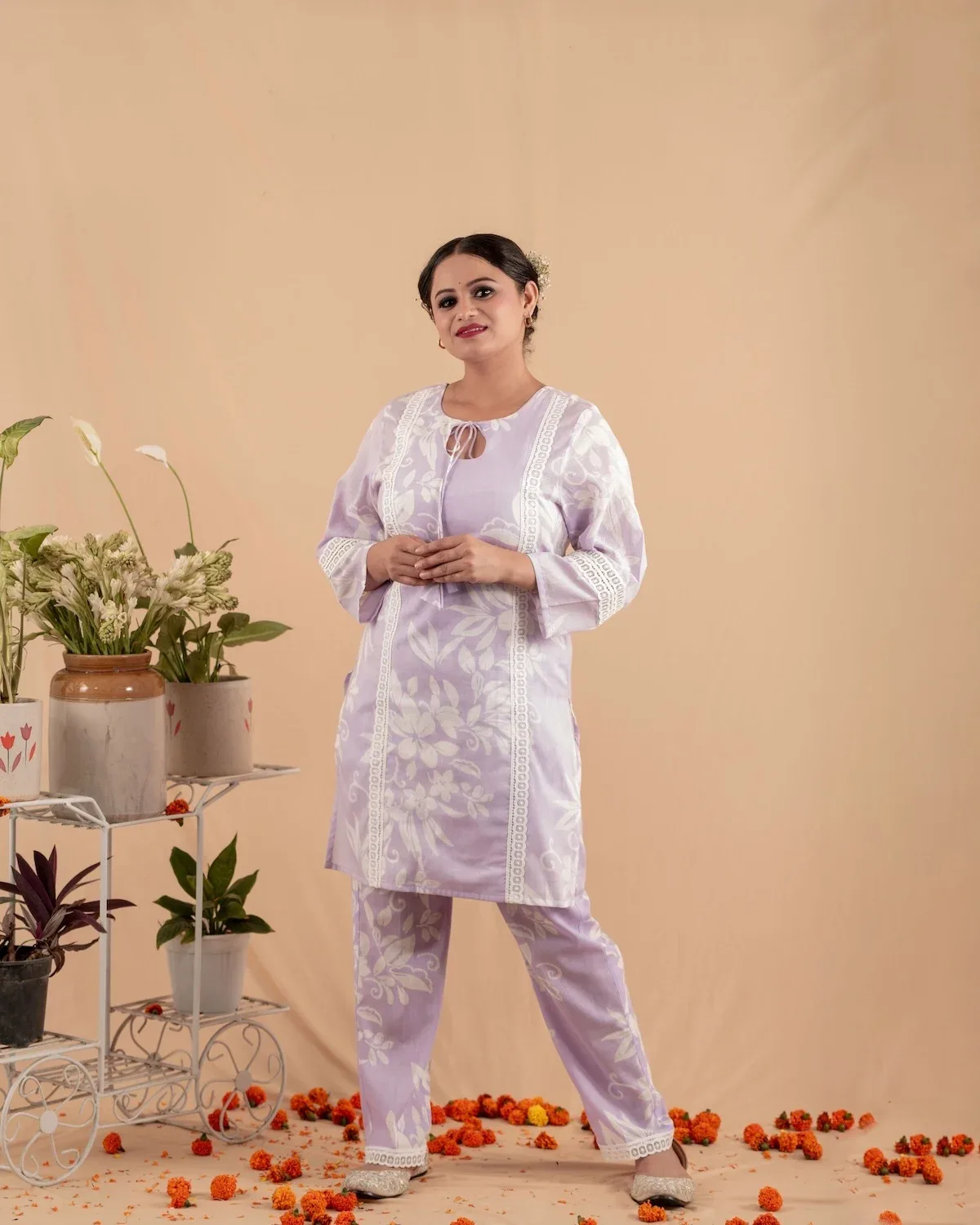 KUMUDINI KURTA SET